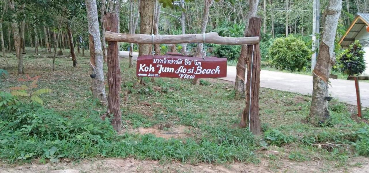 Koh Jum Aosi Beach View Exteriör bild